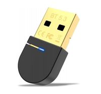Беспрводный Bluetooth 5.3 USB адаптер STLab мини, радиус действия до 20 м, черный
