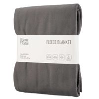 УЦЕНКА! Плед Ardesto Fleece, 160x200см, 100% полиестер, серый