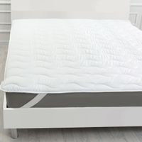 Наматрасник MirSon №5003 Exclusive Line Light обычный с резинкой по углам 200x220 см (2200005333624)