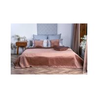 Покрывало Руно двустороннее VeLour Коричневое 150 х 220 см (360.55_Cappuccino)