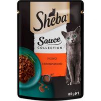 Влажный корм для собак Sheba с говядиной в соусе 85 г (4770608264406)