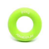 Эспандер PowerPlay кистевой силиконовый Hand Grip Ring Medium Зеленый (PP_4324_20kg)