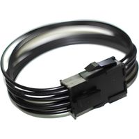 Кабель живлення ATX 8pin 0.2m M/F Value (S0173)