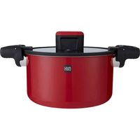 Каструля-скороварка Xiaomi HuoHou Stainless Steel Enamel Micro Pressure Cooker (Red)
