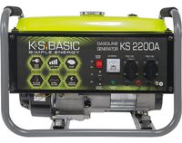 Генератор бензиновий Konner&Sohnen  KSB 2200A, 230В, 2.0 кВт, ручный стартер, 33.2кг