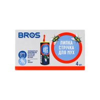 Липкая лента от комаров Bros От мух 4 шт. (5904517061316)