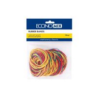 Резинки для lденег Economix 100 г, асорти (E41506)