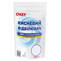 Отбеливатель O'KEY Кислородный 100% 500 г (4820049384239)
