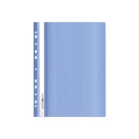 Папка-скоросшиватель Economix А4 Light из перфорации, синяя (E38504-02)