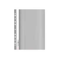 Папка-скоросшиватель Economix А4 Light из перфорации, серая (E38504-10)