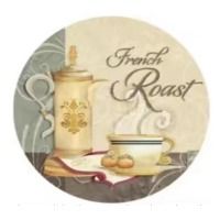 Дошка обробна Limited Edition ROAST / підставка під гаряче/ кругл. 16см (B160067)