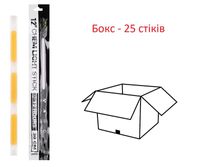 Химический источник света (сток) 2E GS12, 30см, 12 часов, белый – 25 шт.