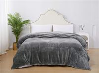 Покрывало Ardesto Delicate 160х200см, 100% полиэстер, серый светлый