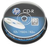 Диск CD-R 10 HP, 700Mb, 52x, Cake Box (CRE00019-3)