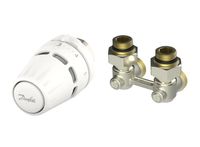Комплект термостатический Danfoss Regus M30x1.5 + RLV-KB, 1/2", угловой