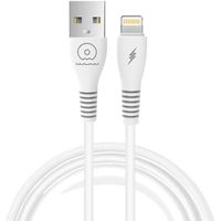 Кабель WUW-X195 USB Lightning 2,4A білий