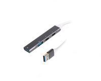 Хаб USB 3.0 Maxxter HU3A-4P-03