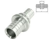 Муфта соединительная  Rehau Rautherm S, 17x10мм, переходная, оцинк. латунь