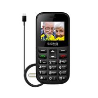 Мобільний телефон Sigma Comfort 50 EASY TYPE-C Black (4827798585214)