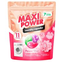 Капсулы для стирки Maxi Power Flower Wind 11 шт. (4823098414988)