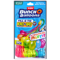 Игровой набор BUNCH O BALLOONS Водные шарики Тропик 100шт/уп, в ассортименте