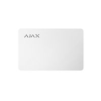 Картка Ajax Pass 1шт, Jeweler, безконтактна, білий