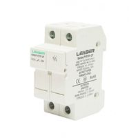 Утримувач запобіжника Leader DC2Р 10x38мм 32А/1000В (PV0191-2P)