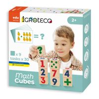 Кубики Игроко деревянные Математика (900736)