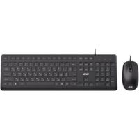 Комплект клавиатуры и мышки 2E MK405 USB-A EN/UKR/RU Black (2E-MK405UBK)