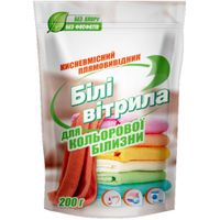 Пятновыводитель Белые Паруса Кислородсодержащий Для цветных тканей 200 г (4820017660839)